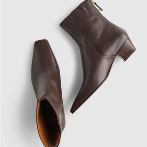 Madewell Brown Ankle Boots Size 9.5